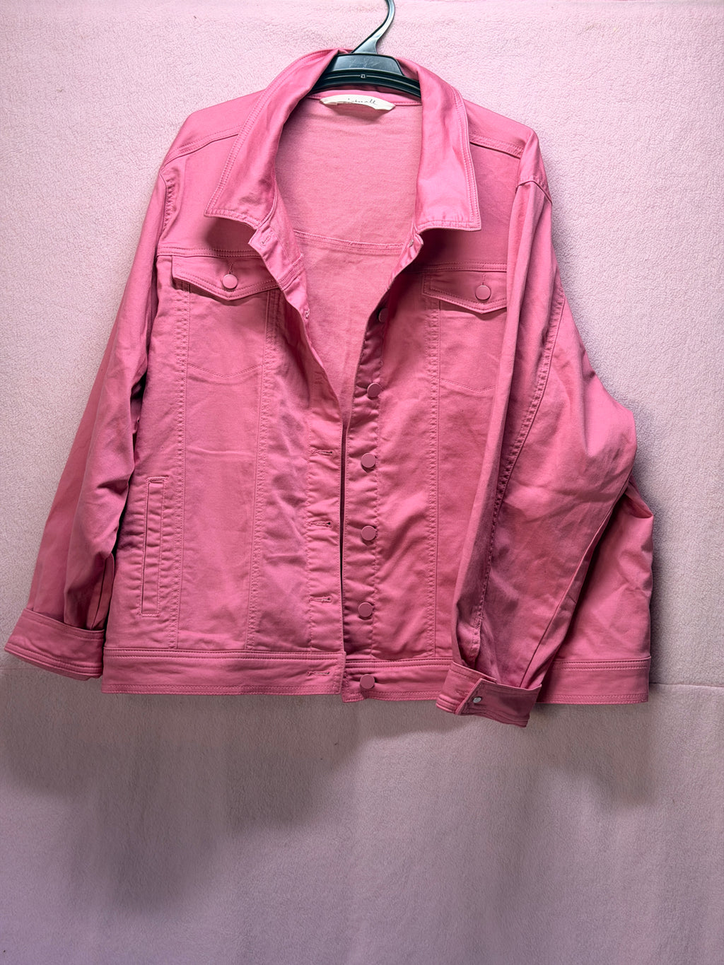 Virtuelle Pink Denim Jacket – Size 24