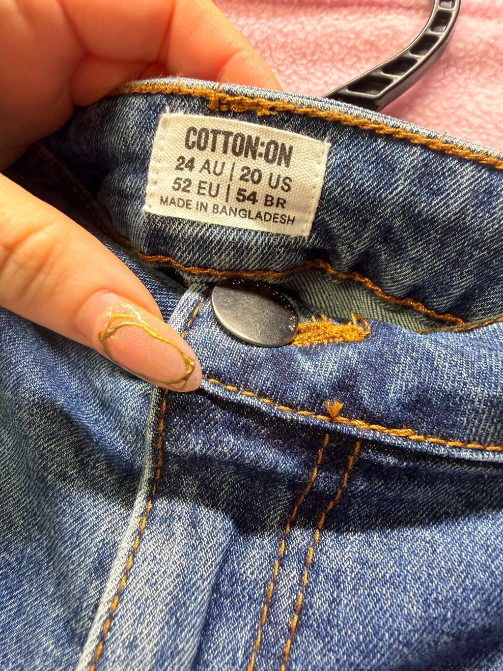 Cotton On Denim Mini Skirt – Size 24