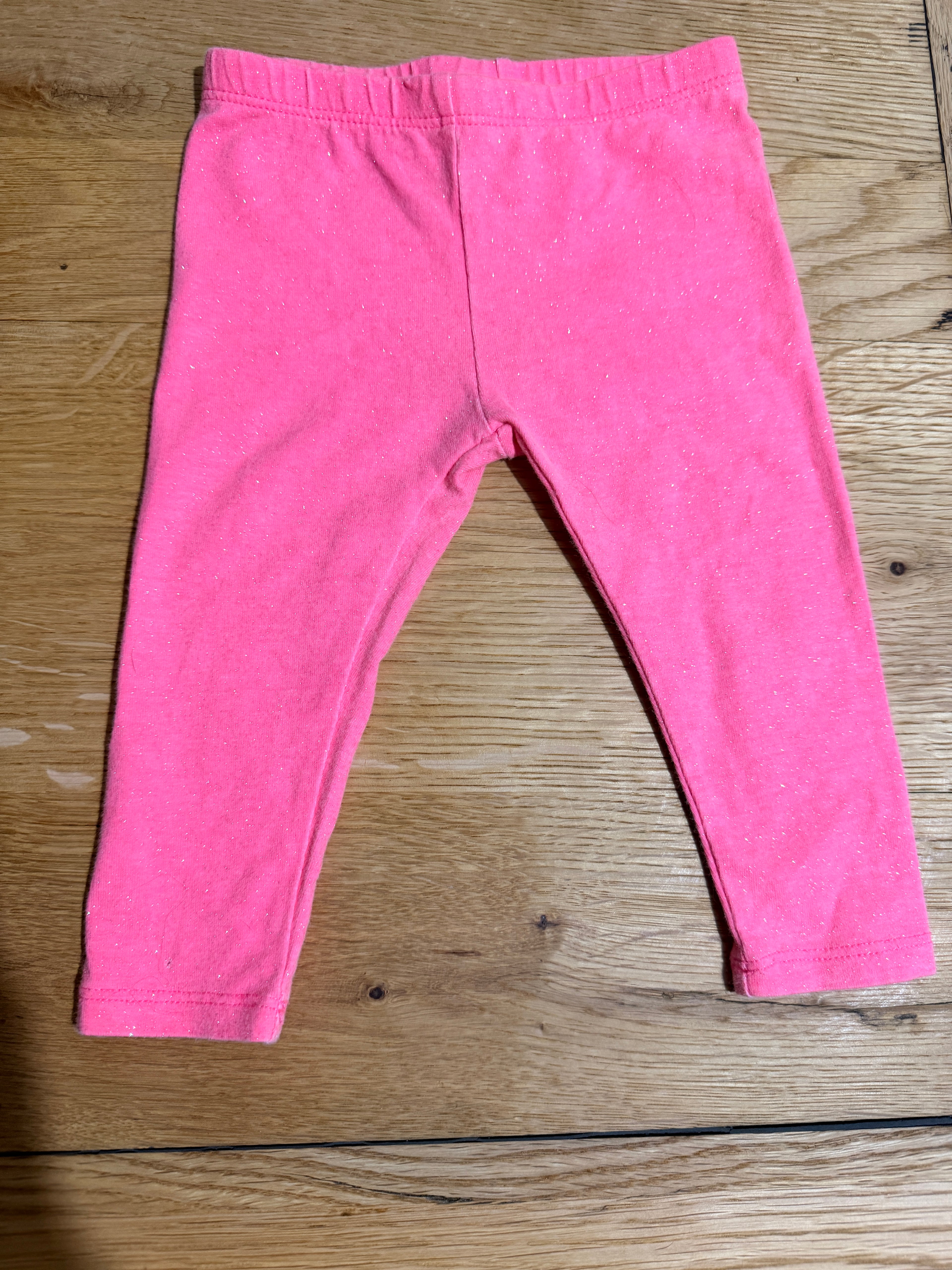 OshKosh B’gosh Pink Sparkle Leggings – 12 Months
