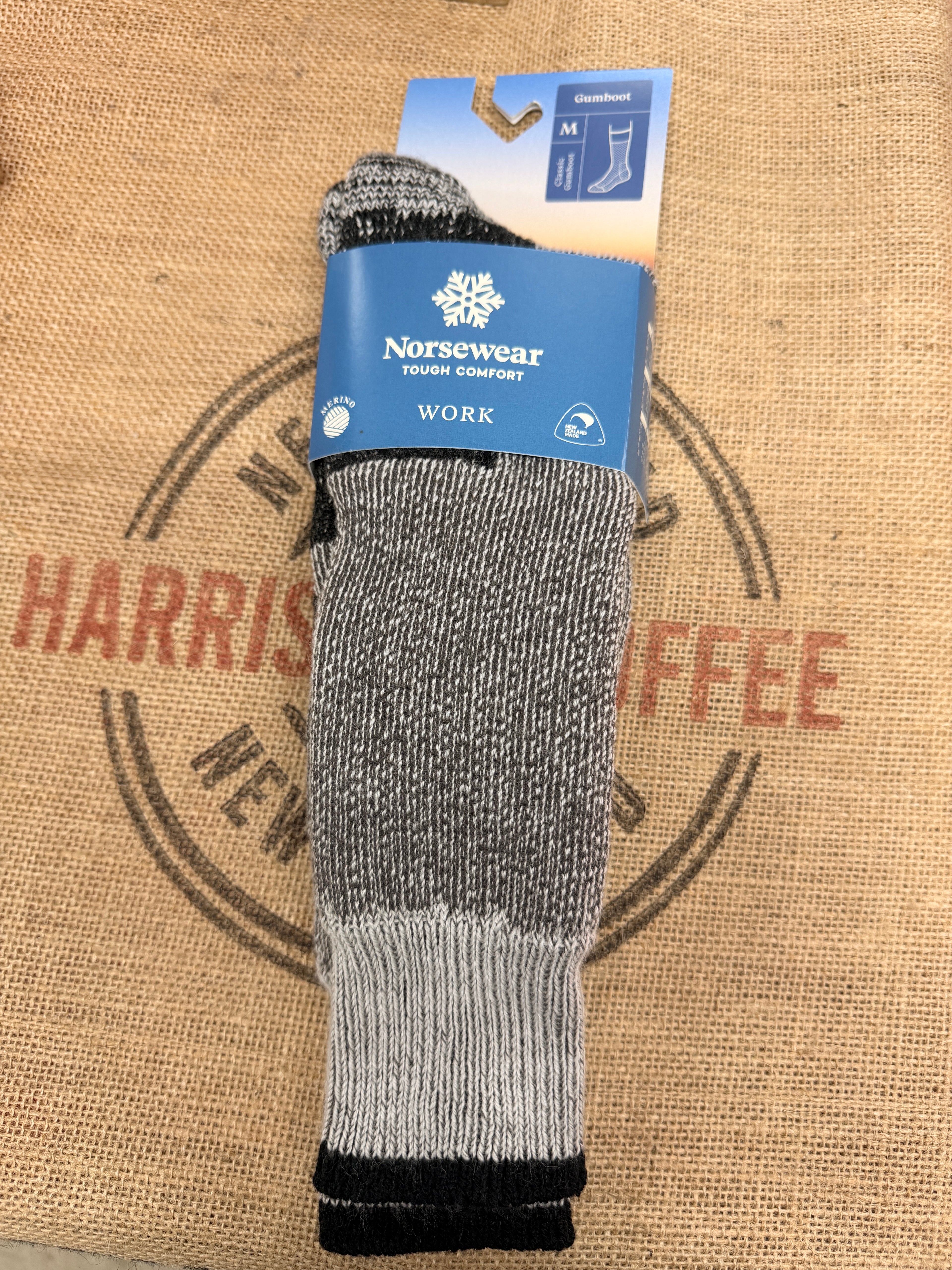 Norsewear Merino Work Gumboot Socks – Pink/Black
