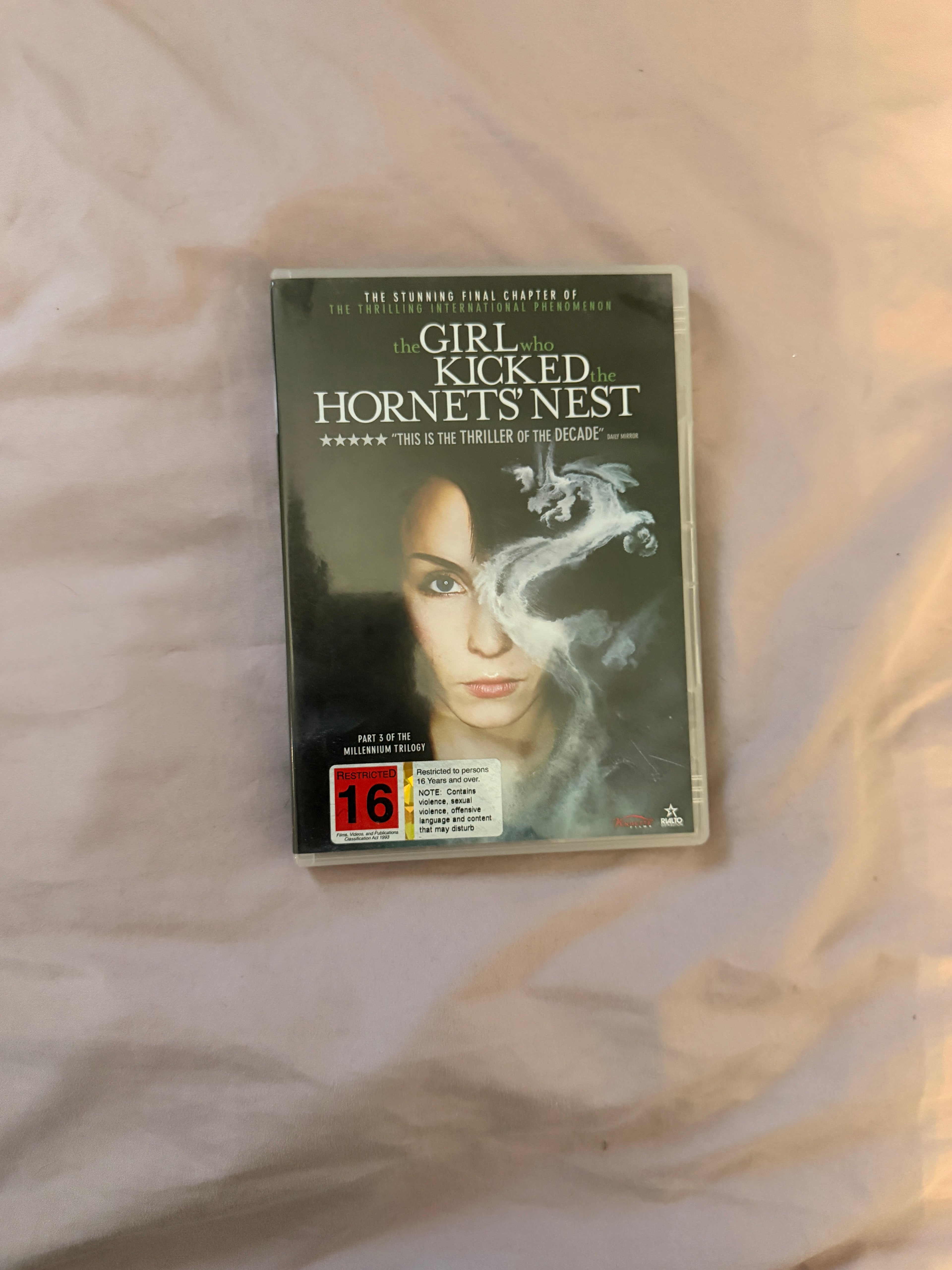 The Girl Who Kicked the Hornets’ Nest (DVD) | Millennium Trilogy Part 3
