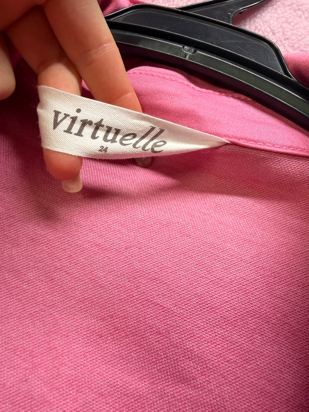 Virtuelle Pink Denim Jacket – Size 24