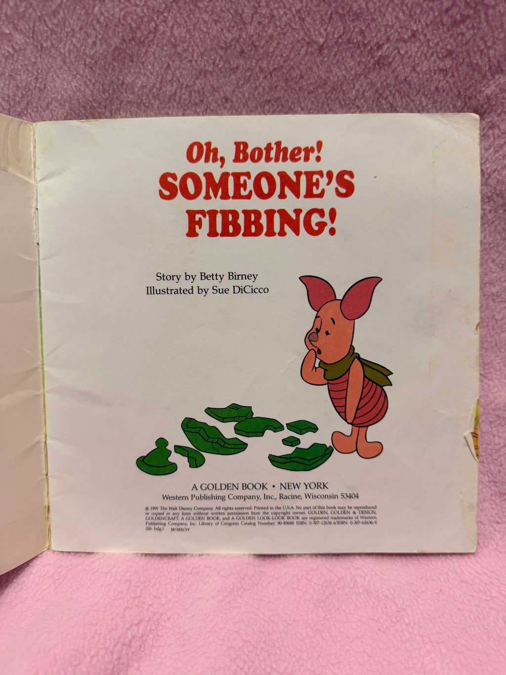 Disney’s Winnie the Pooh – Oh, Bother! Someone’s Fibbing! (1994)