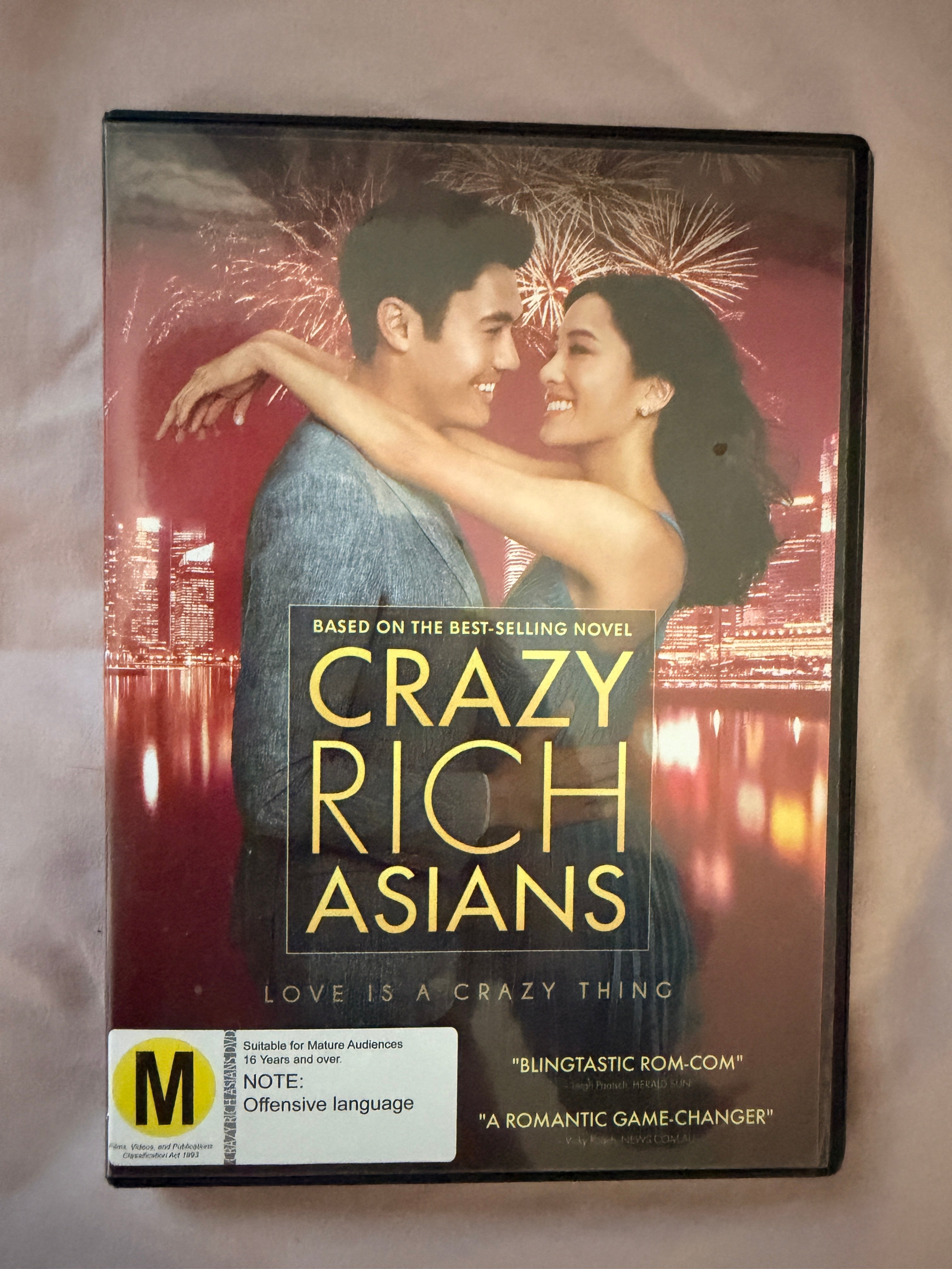 Crazy Rich Asians (DVD) | Romantic Comedy | Based on the Bestselling Novel