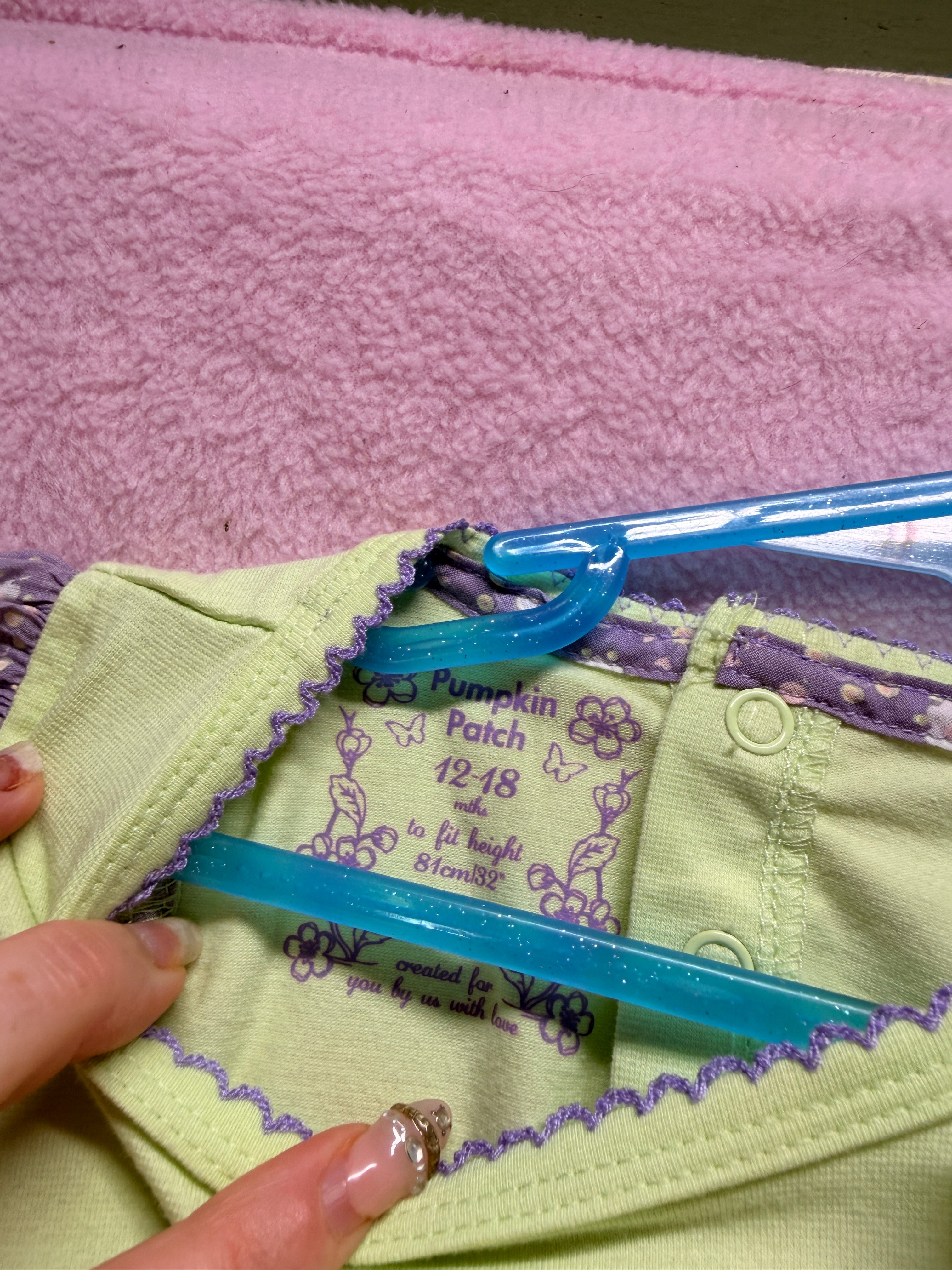 Pumpkin Patch “Little Bird” Top – 12–18 Months