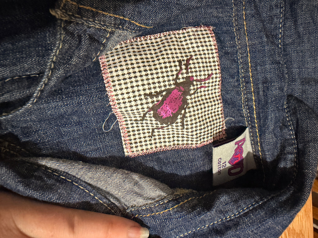 A&D Denim Shirt Dress – Size 12