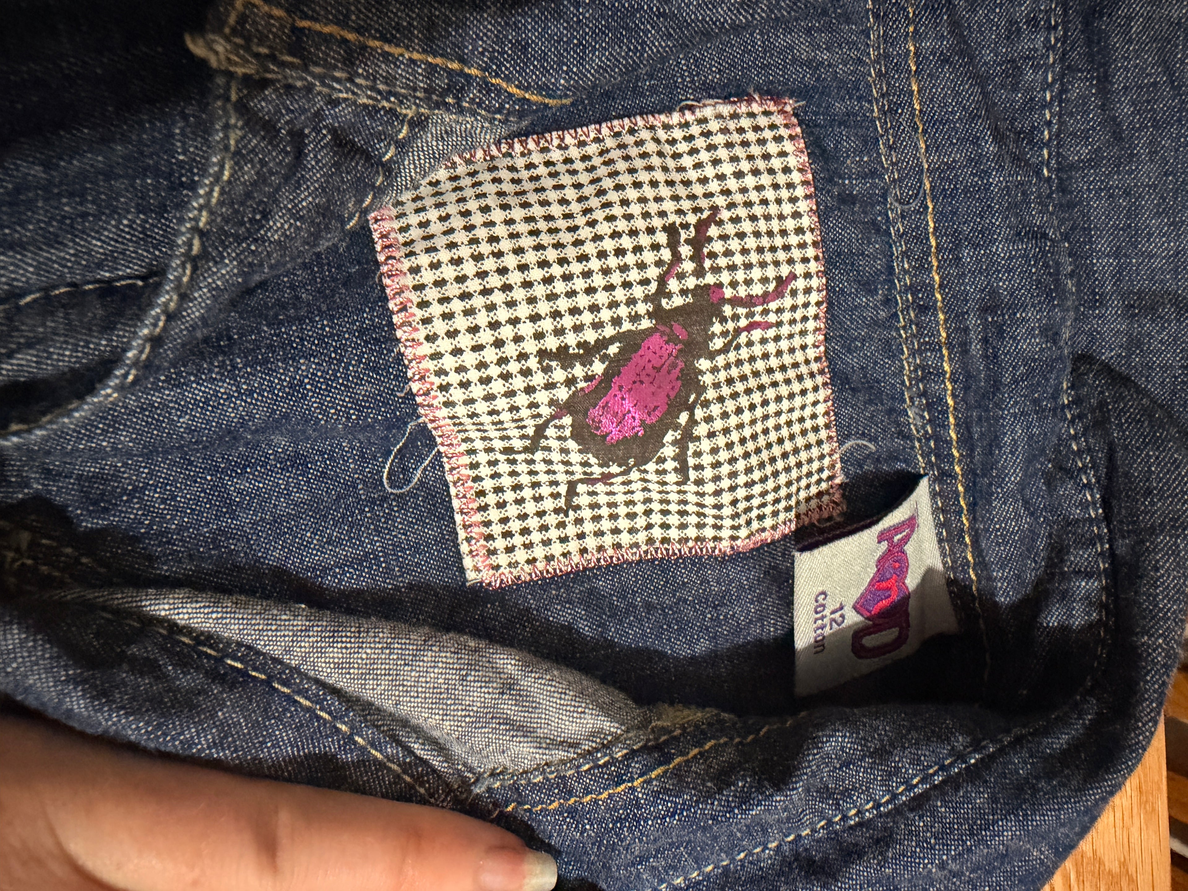 A&D Denim Shirt Dress – Size 12