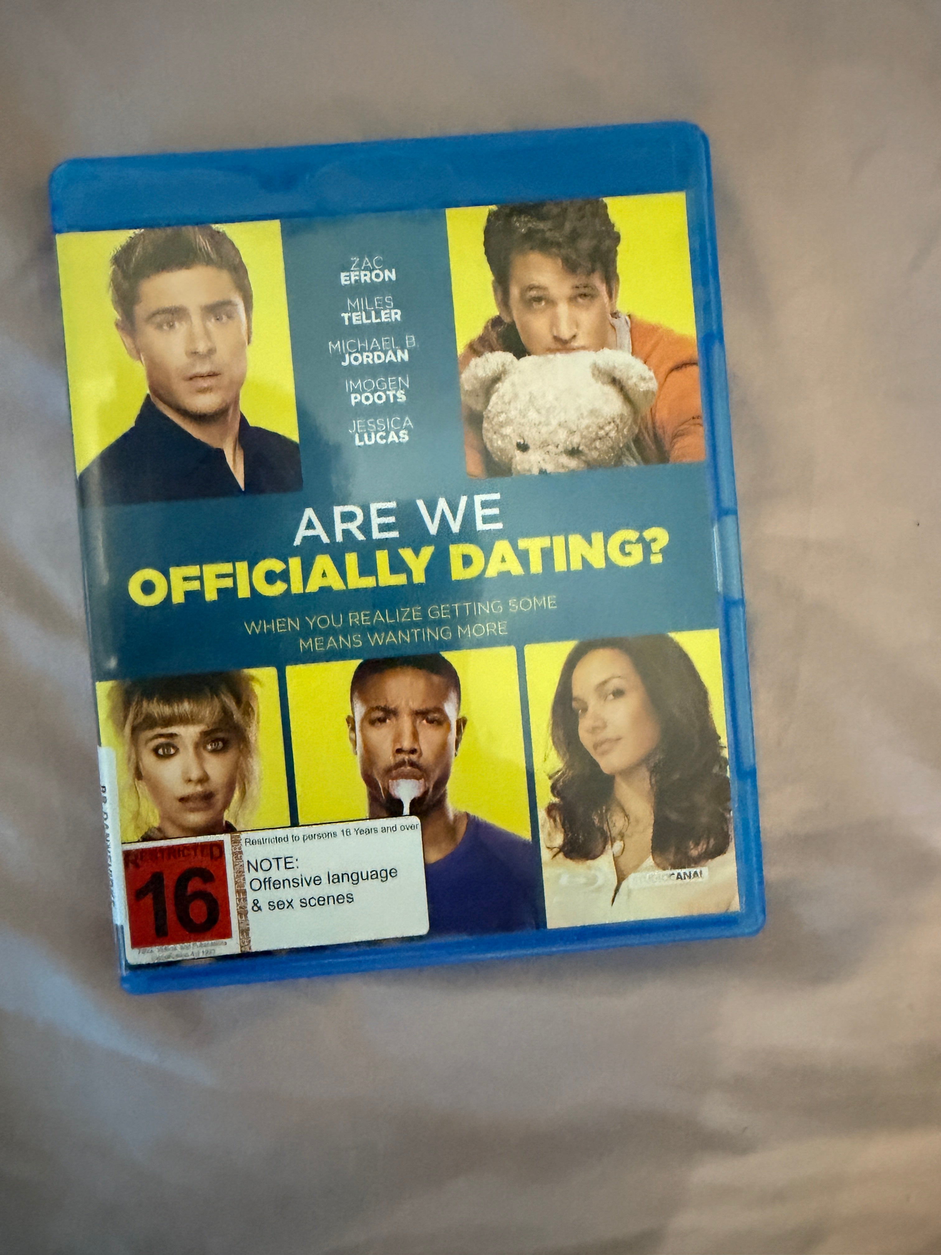 Are We Officially Dating? Blu-ray | Zac Efron, Miles Teller & Michael B. Jordan