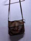 EVITY Genuine Leather Crossbody Bag – Chocolate Brown