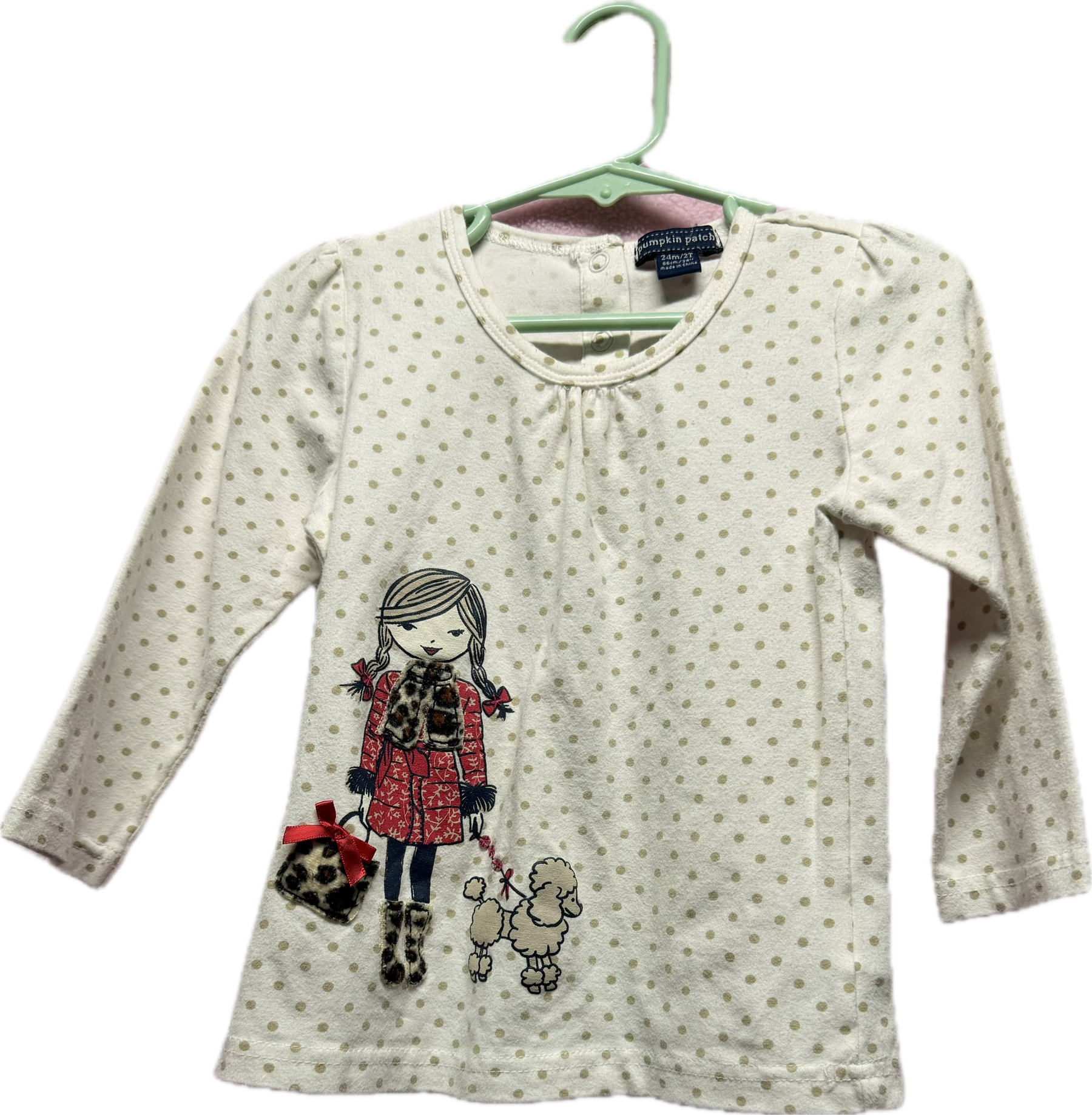 Pumpkin Patch Girls Long Sleeve Top – 24 Months (2 Years)