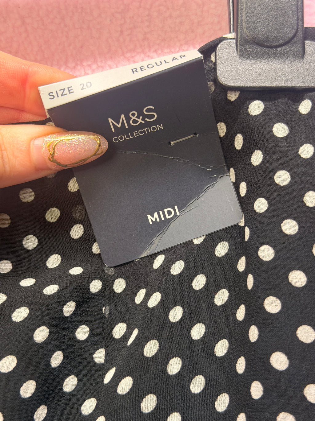 M&S midi skirt