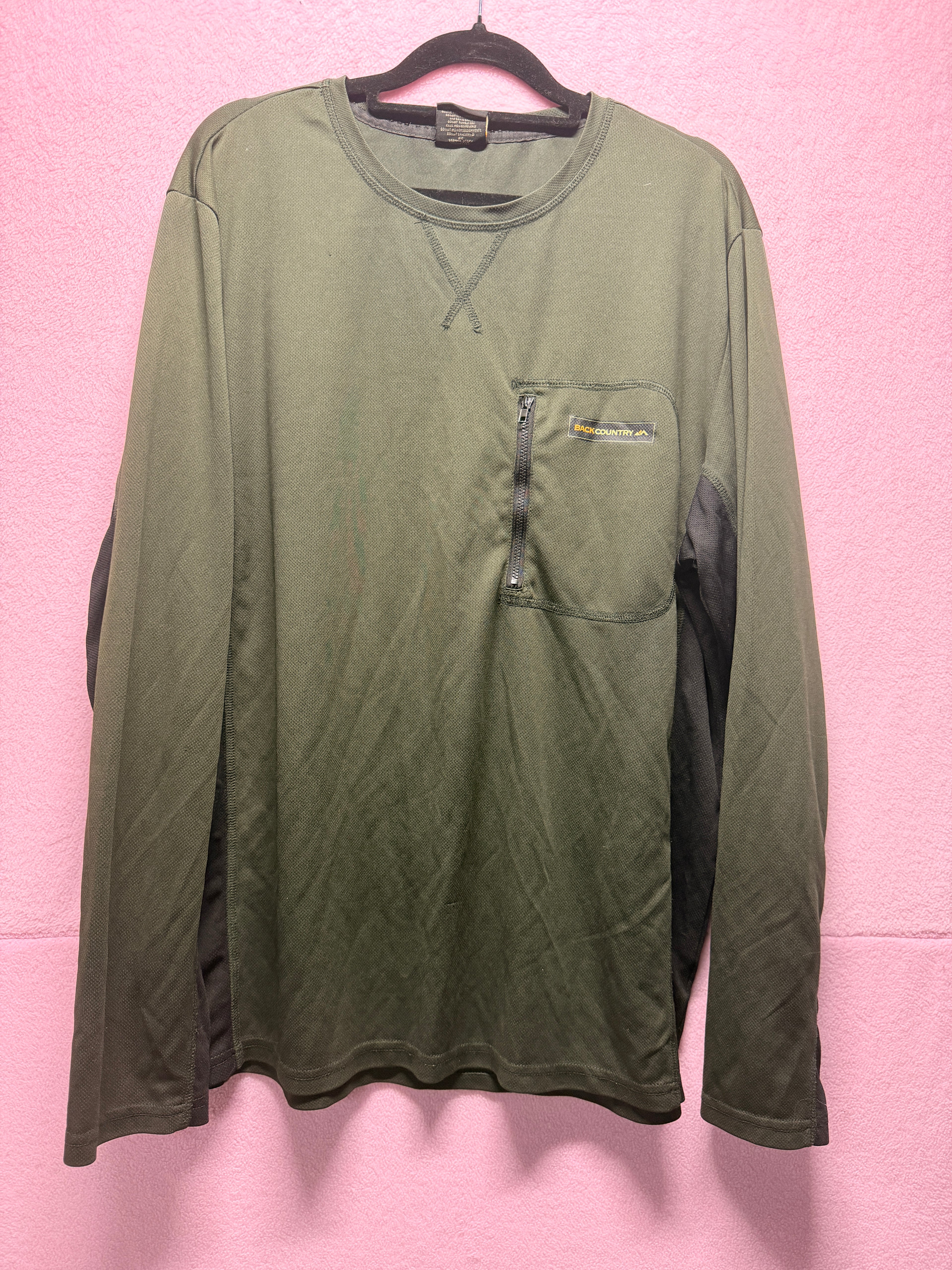 Back Country Long Sleeve Performance Top – XL
