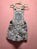 MAC + Ellie Floral Denim Short Overalls – Size 3