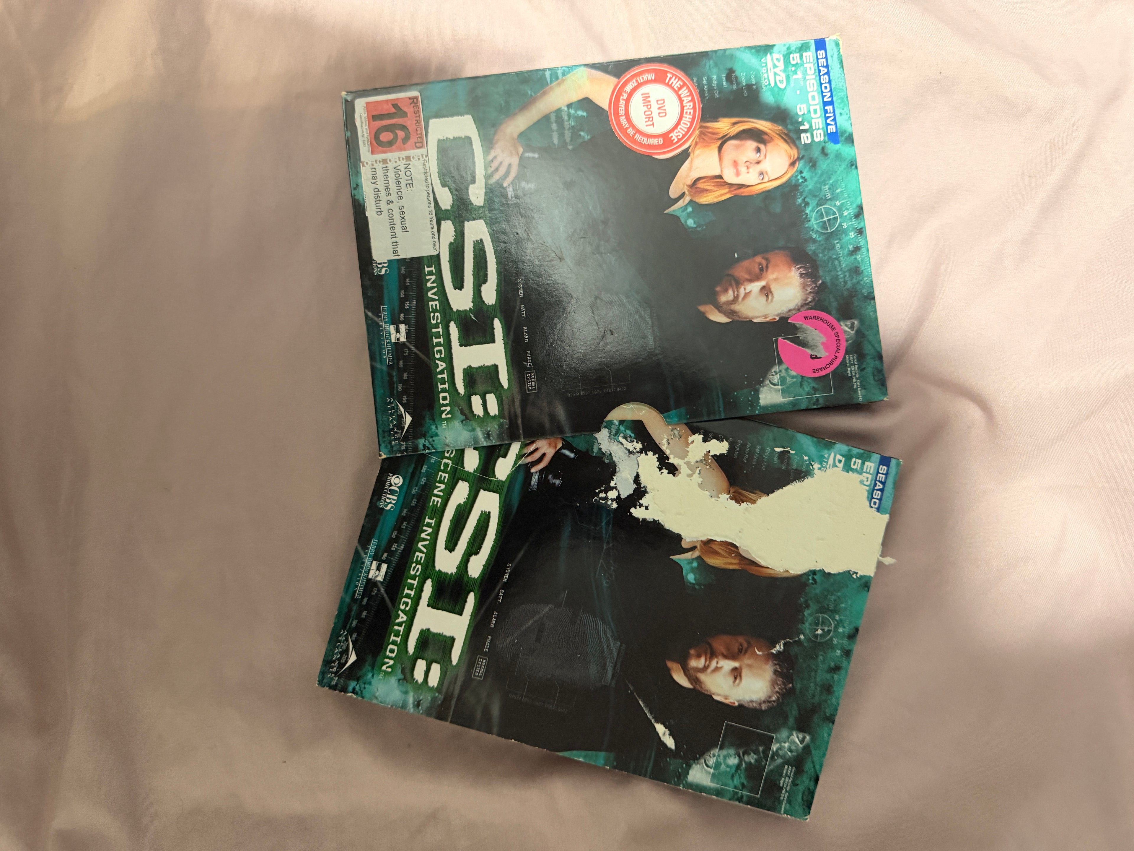 CSI: Crime Scene Investigation – Season 5 Part 1 (Episodes 5.1–5.12) DVD Box Set