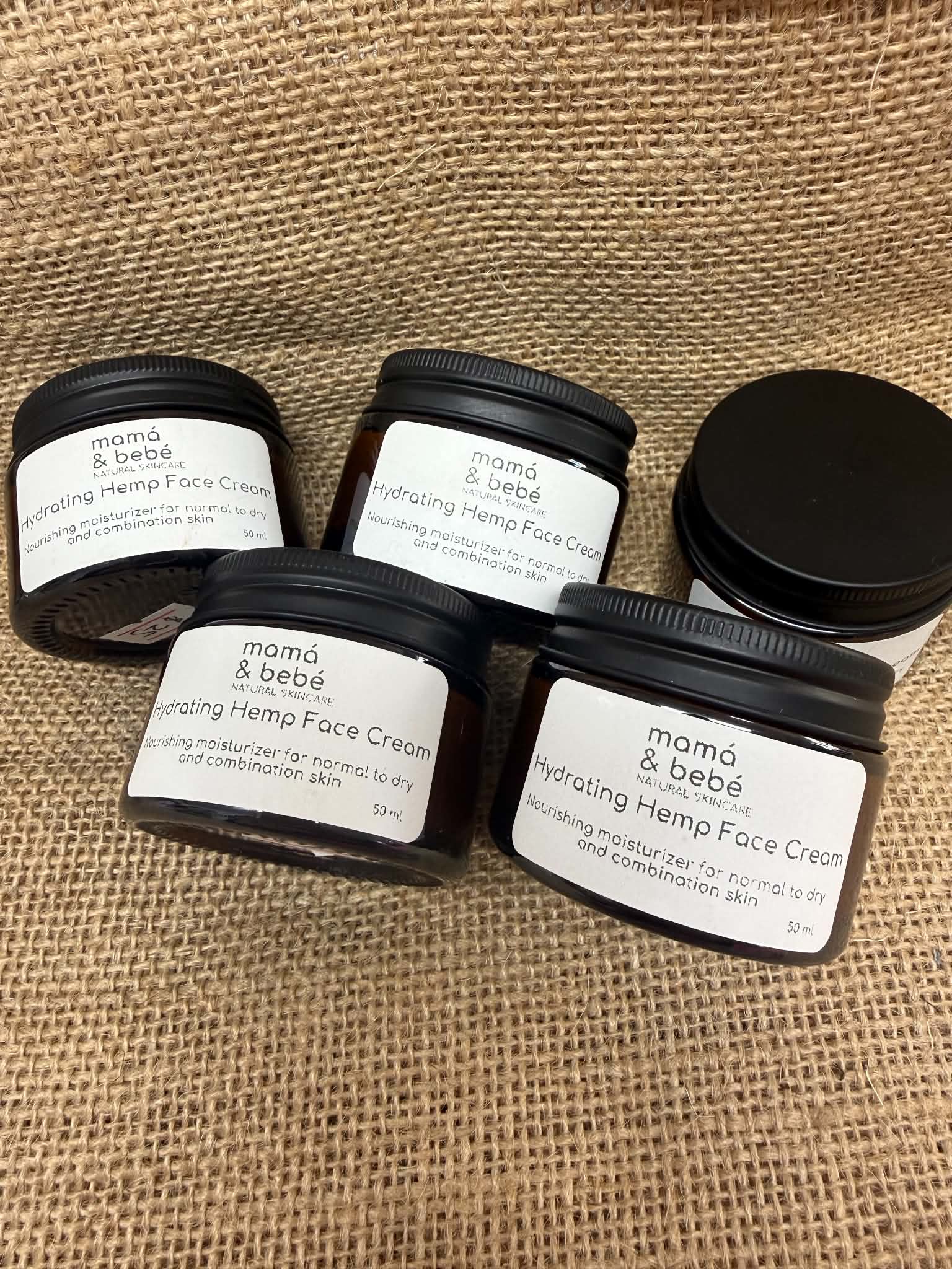 Mamá & Bebé Hydrating Hemp Face Cream 50ml | Natural NZ Skincare